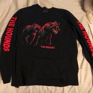 The Weeknd long sleeved XO merchandise